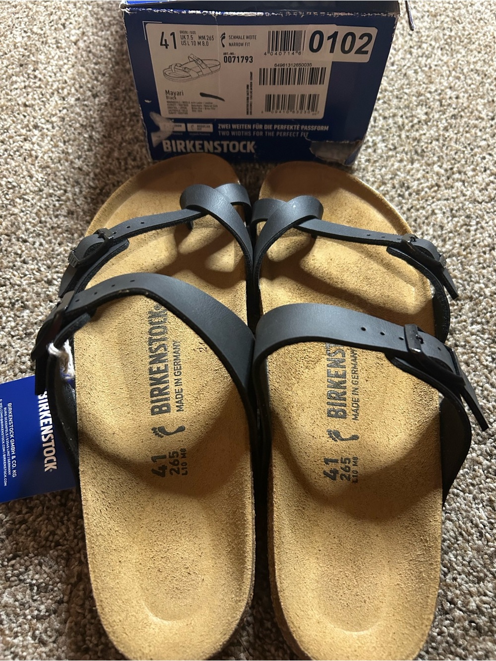 Birkenstock Mayari size 41